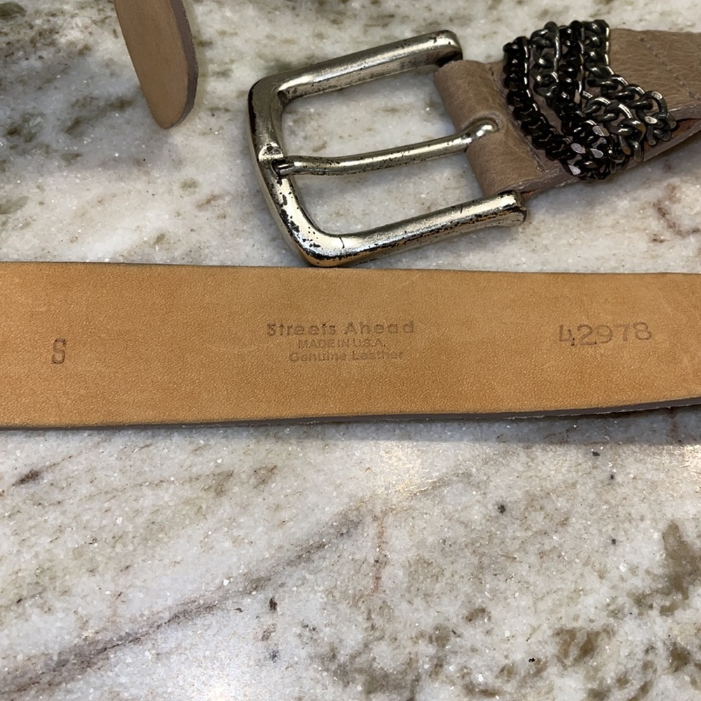 Streets Ahead Leather Belt S - Picture 5 of 8